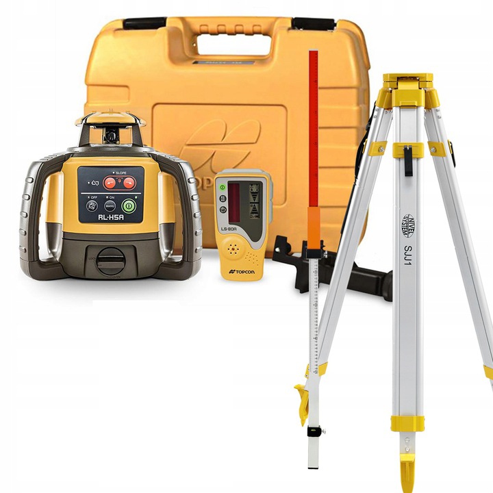 Niwelator laserowy / obrotowy TOPCON RL-H5A Zestaw