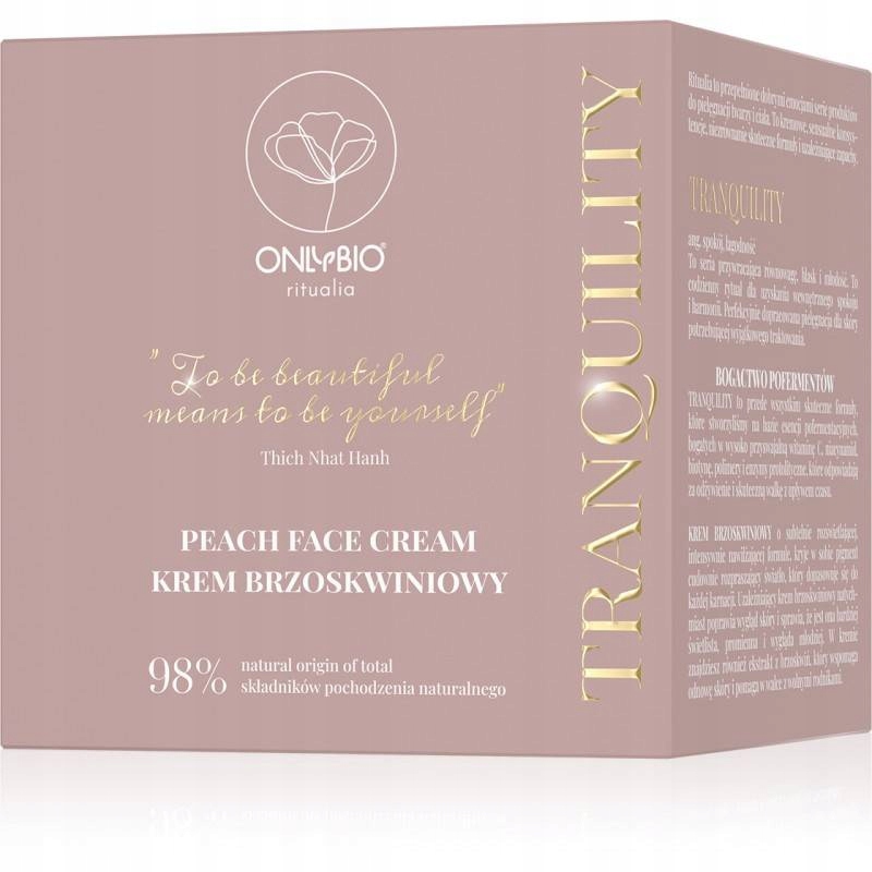 

Onlybio Ritualia Krem Brzoskwiniowy