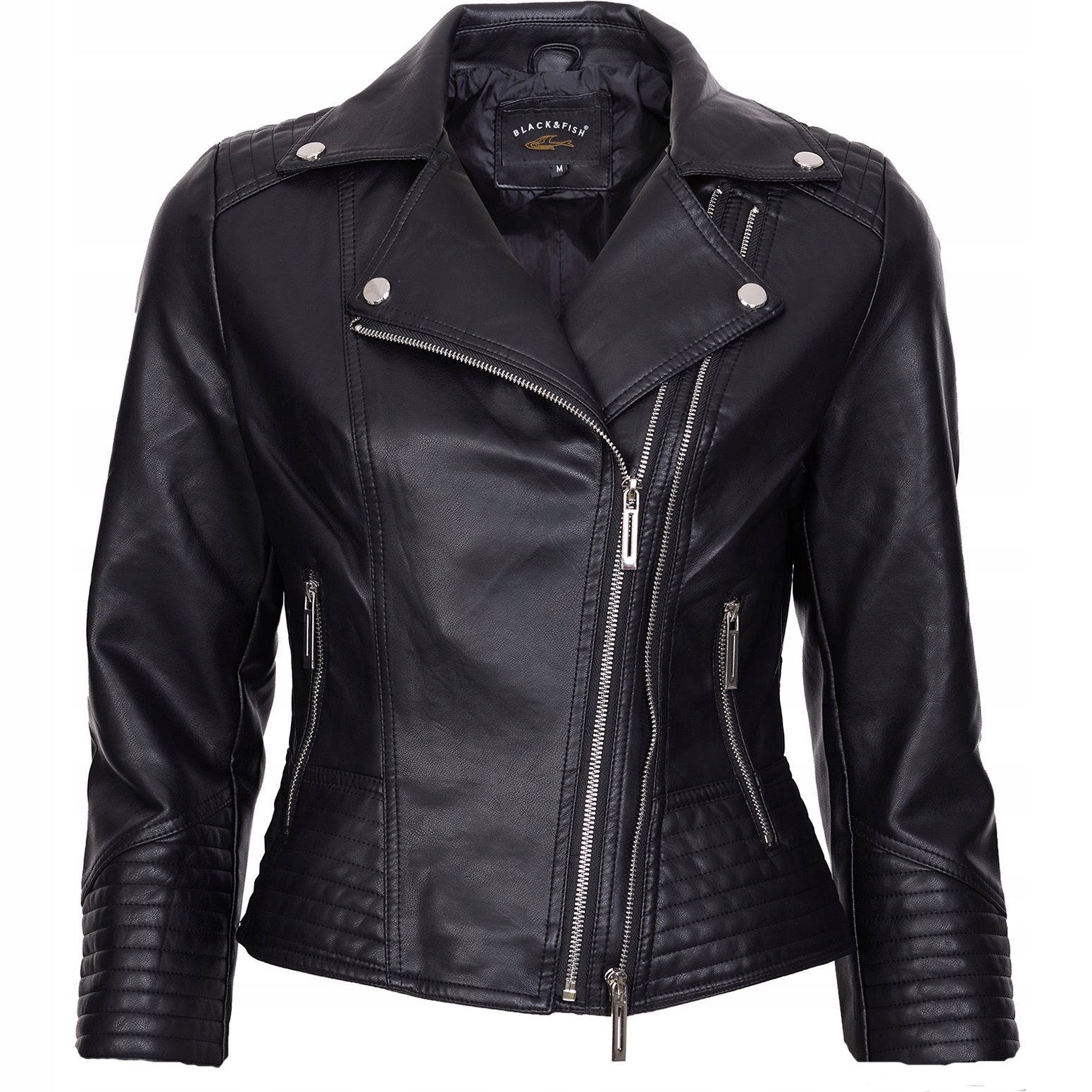 077_ 6XL/52 _DAMSKA KURTKA SKÓRZANA RAMONESKA