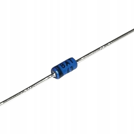 Dioda BAT43 30V, 200mA, 5ns, DO35, Stm 10szt