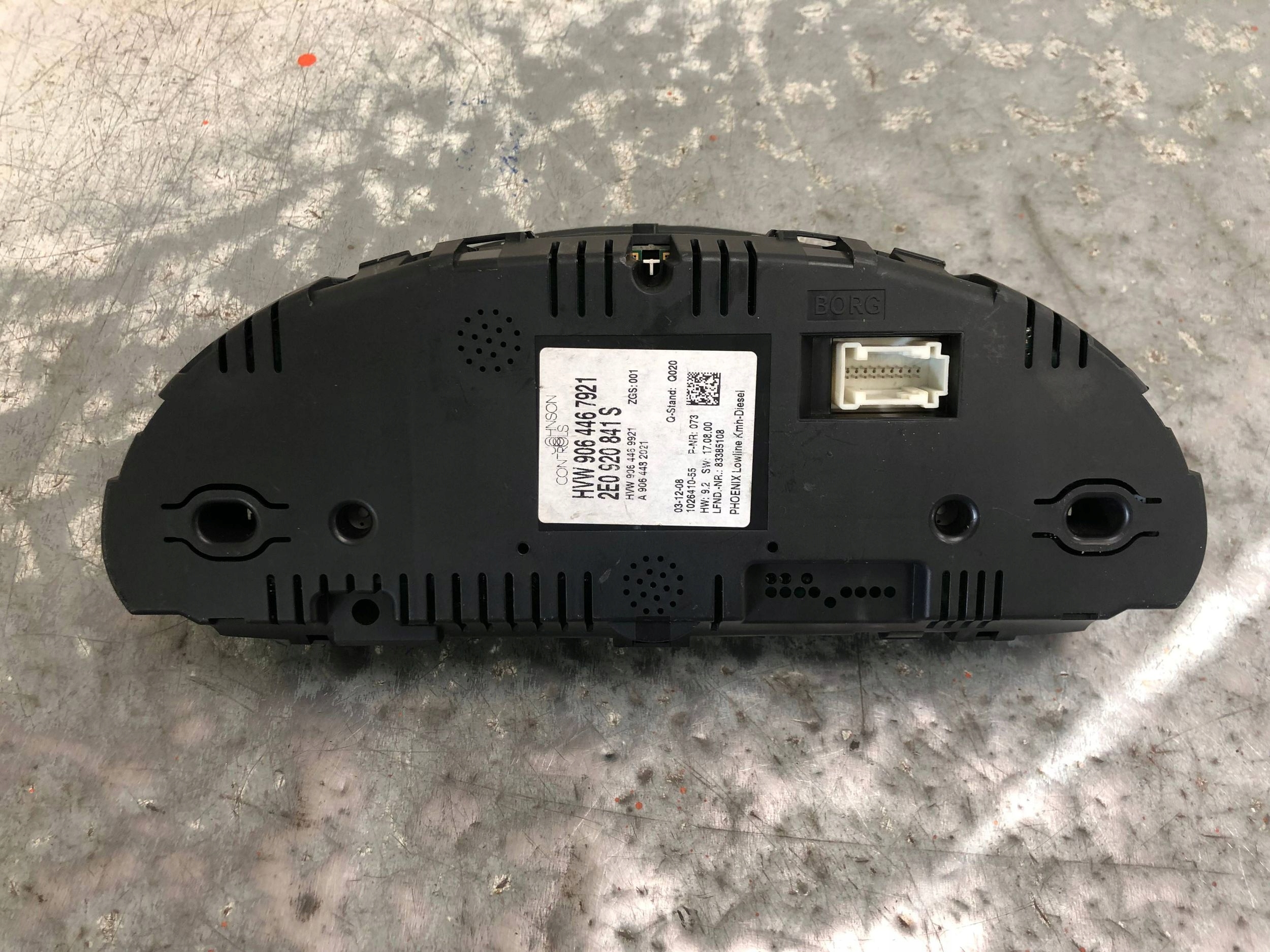 dials dials VW CRAFTER MERCEDES SPRINTER W906 2E0920841S 9064467921 EUR