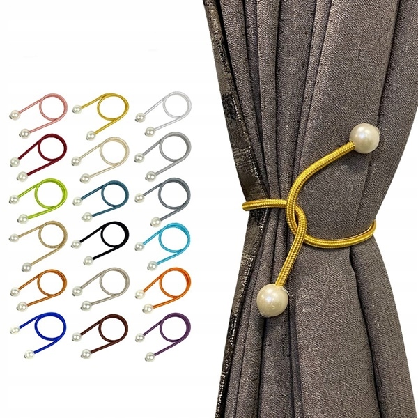 SPINKA UPIĘCIE DO FIRAN KLAMRA ELASTYCZNA SZNUR DRUT BEŻOWA BEŻ Z PERŁĄ Marka Granda