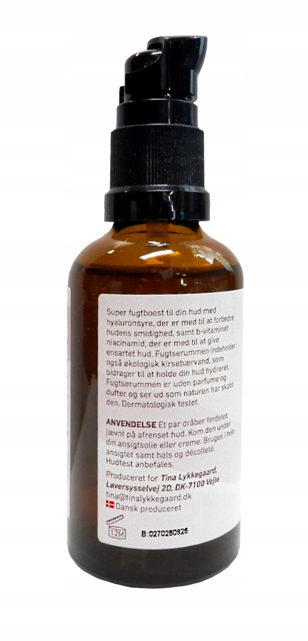 SERUM NAWILŻAJĄCE Z KWASEM HIALURONOWYM REN LYKKE 50 ml Marka inna marka