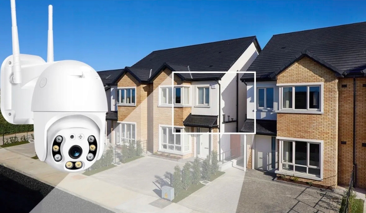 KAMERA ZEWNĘTRZNA IP 5MP WIFI Full HD 5 MPx OBROTOWA WODOODPORNA ZDALNA Marka Grosik