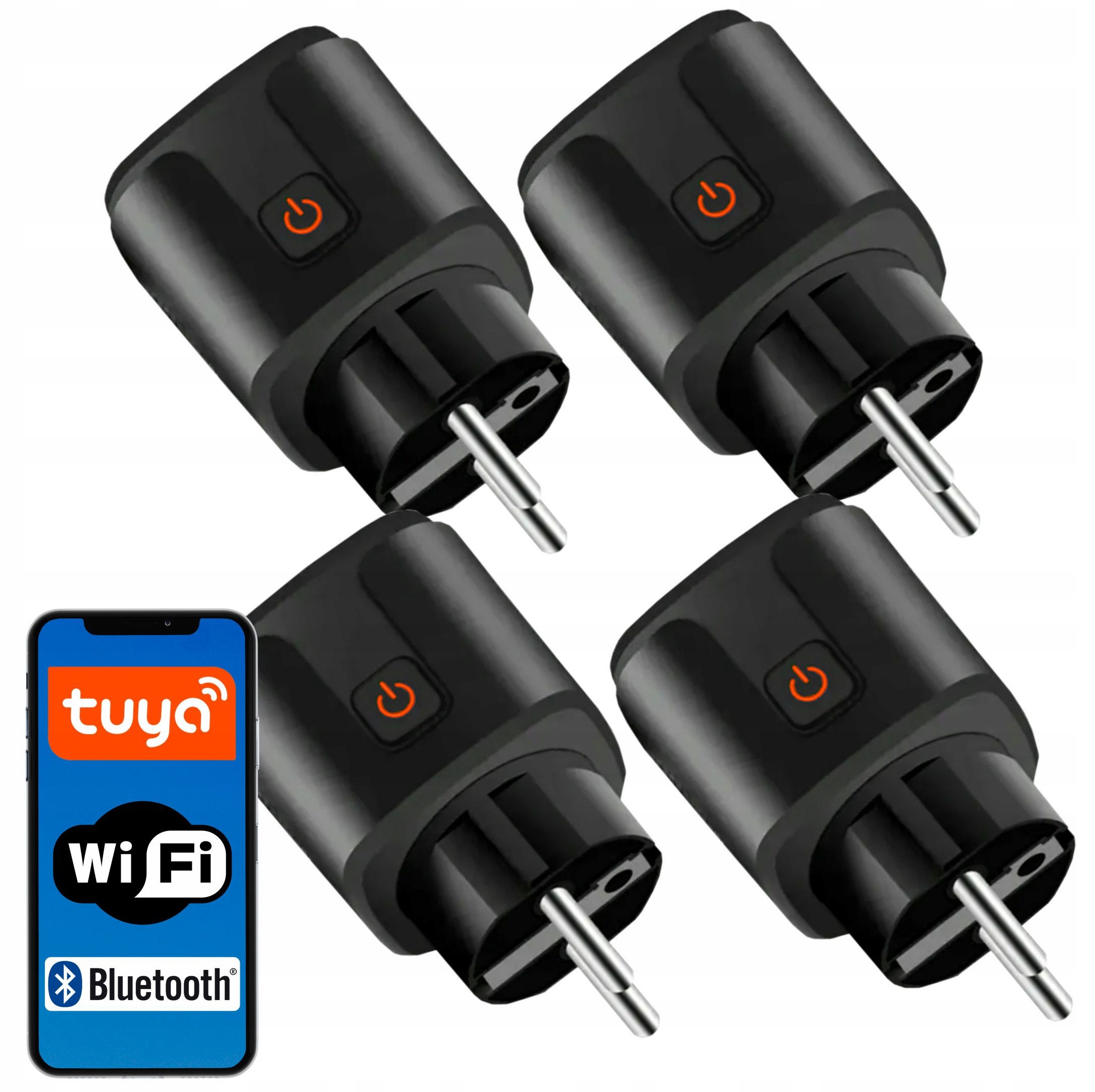 Inteligentne Gniazdko Gniazdo Wifi Watomierz Timer Licznik Smart Tuya 16A