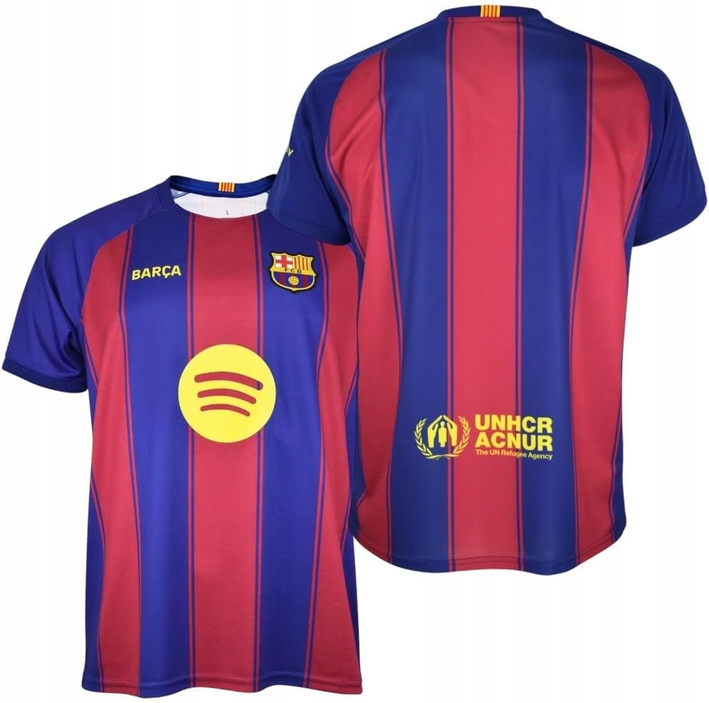 Pánské tričko Fc Barcelona domácí krátký rukáv XL polyester
