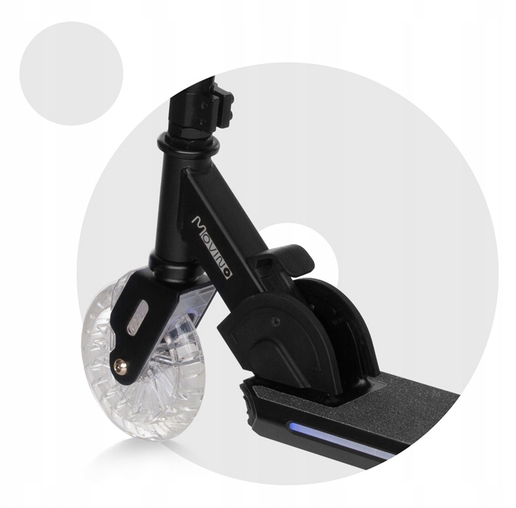 Hulajnoga dla dzieci MOVINO Cosmo2 - 7 kolorów LED Hamulec tak