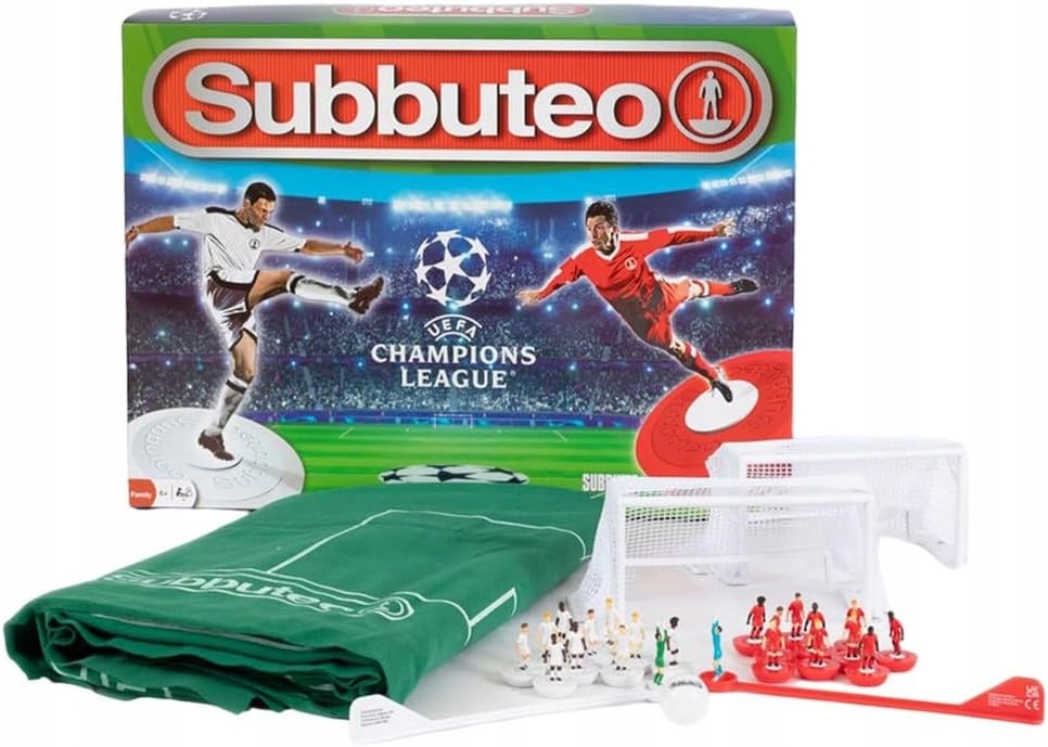 Paul Lamond Subbuteo 3365 Uefa Champions League Game, Red,white
