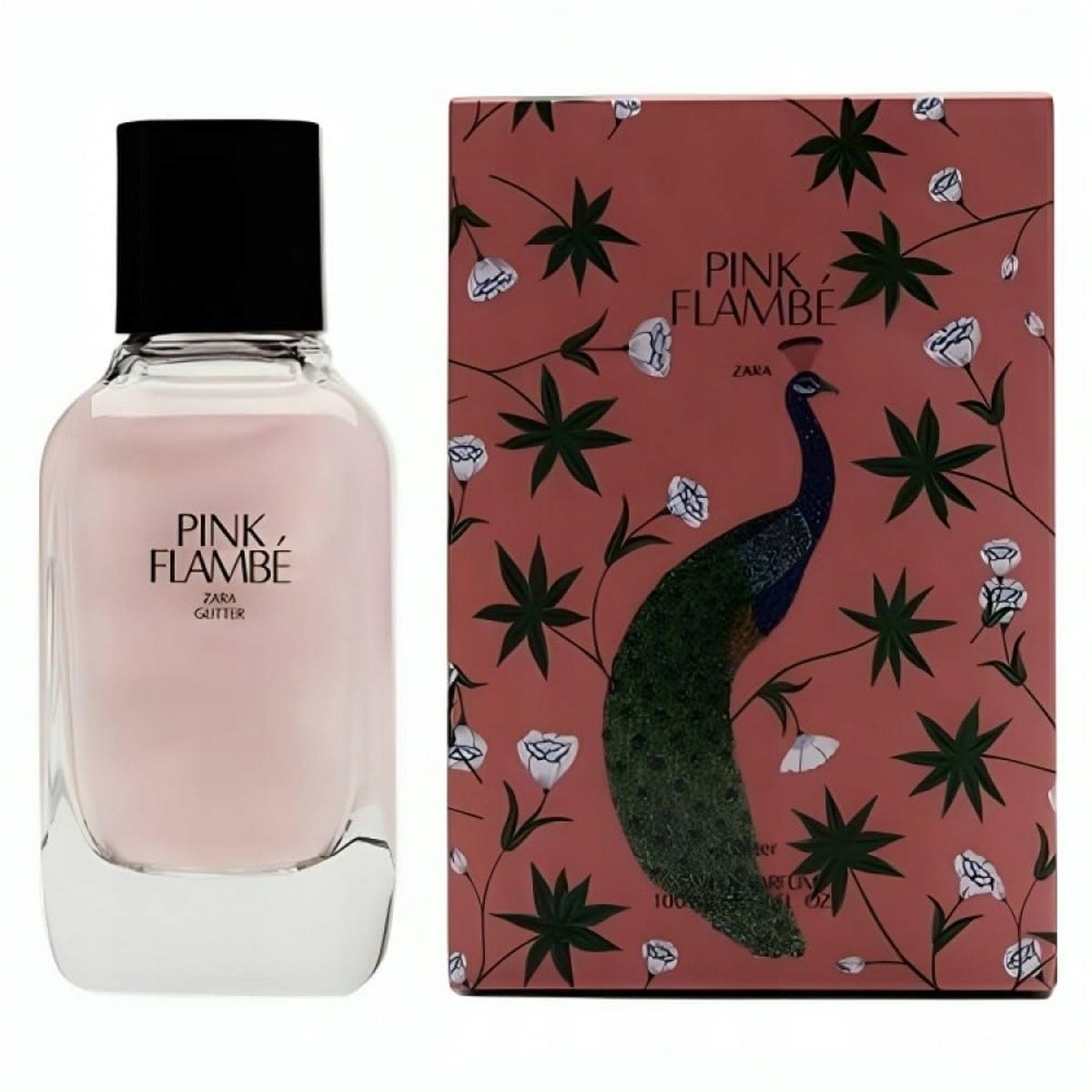 Zara Pink Flambe Glitter Edition Edp 100 ML