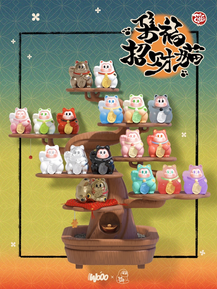 Sllo Good Fortune Sada 12 minifigurek 6 cm Mystery Box