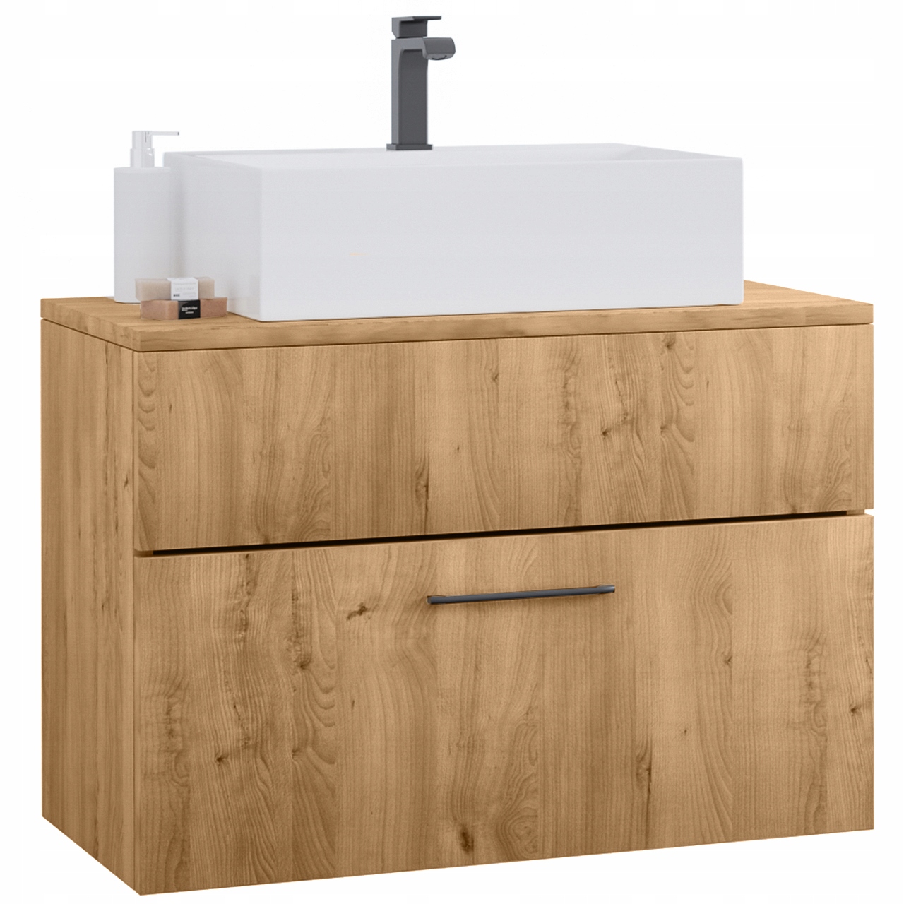 Skříňka pod umyvadlo s deskou Lupo LP7 dub artisan