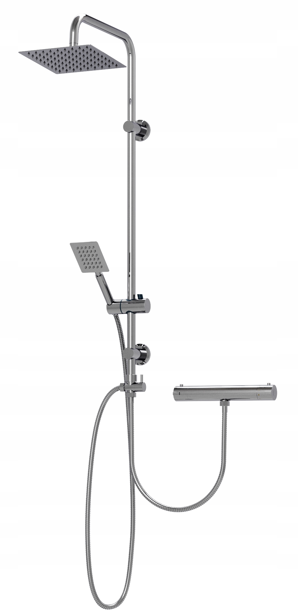 Termostatická Sprchová Súprava Dažďová Sprcha Batéria Kúpeľňa Ripon