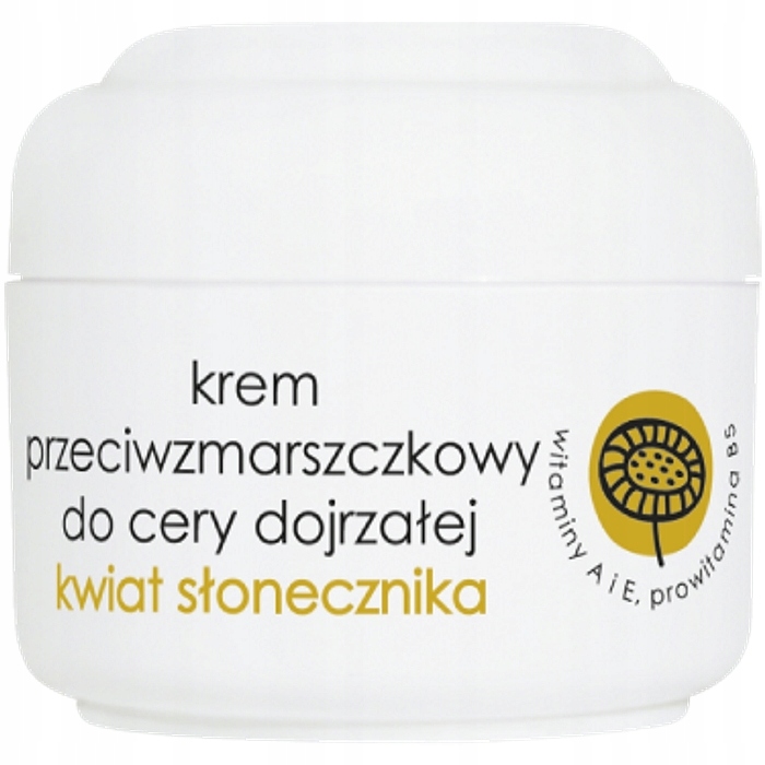 

Ziaja krem przeciwzmarszczkowy kwiat słonecznika