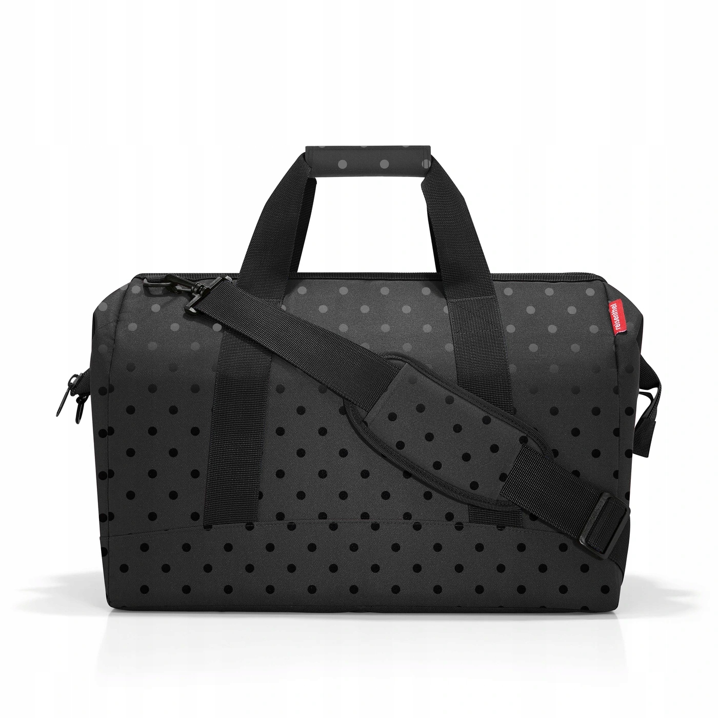 Cestovní taška Reisenthel Allrounder L Glossy Dots 30L černá