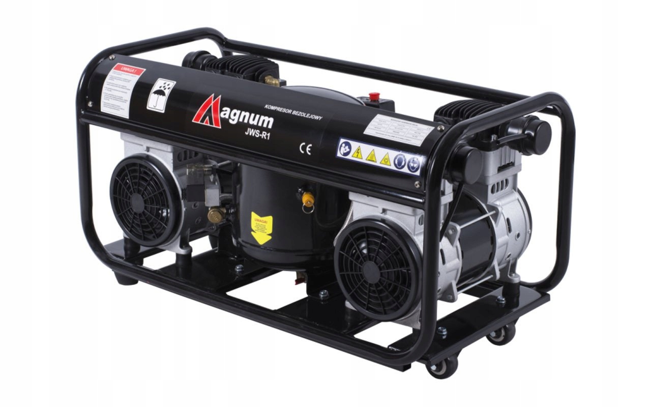 KOMPRESOPR BEZOLEJOWY MAGNUM JWS-R1 12L 8BAR Marka Magnum
