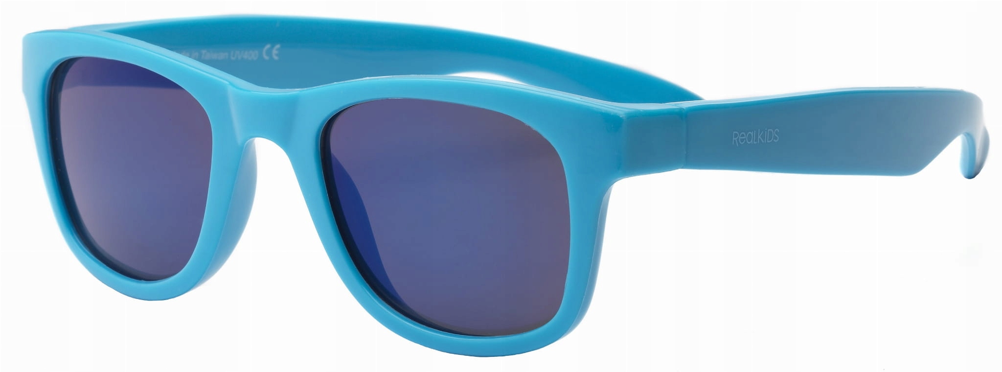 Okulary Przeciwsłoneczne Dziecięce Real Shades Surf - Neon Blue 3+ Marka Inna marka