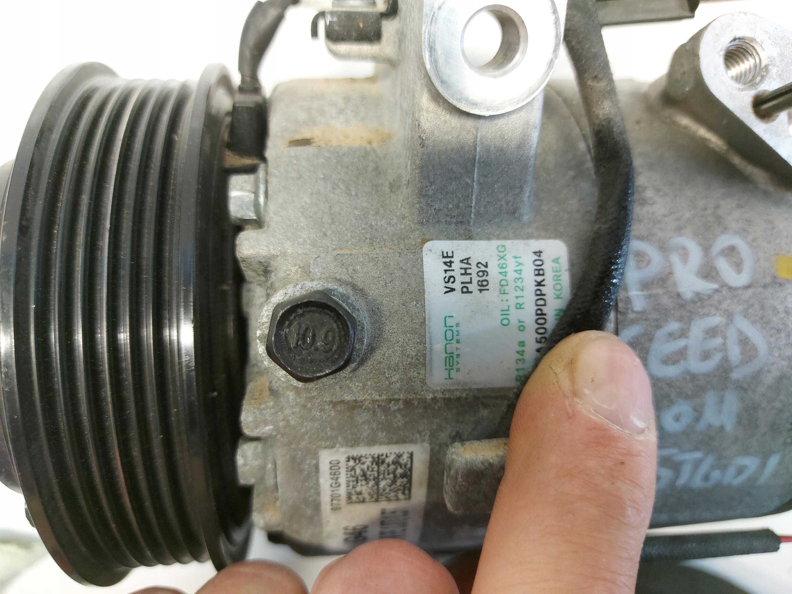 KIA PROCEED III compressor compressor; of the air conditioning