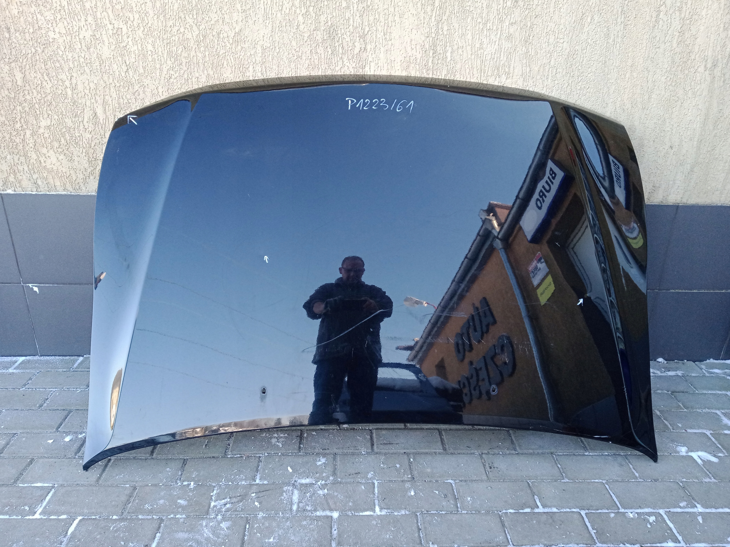 MITSUBISHI PAJERO 3 III MASKA POKRYWA SILNIKA