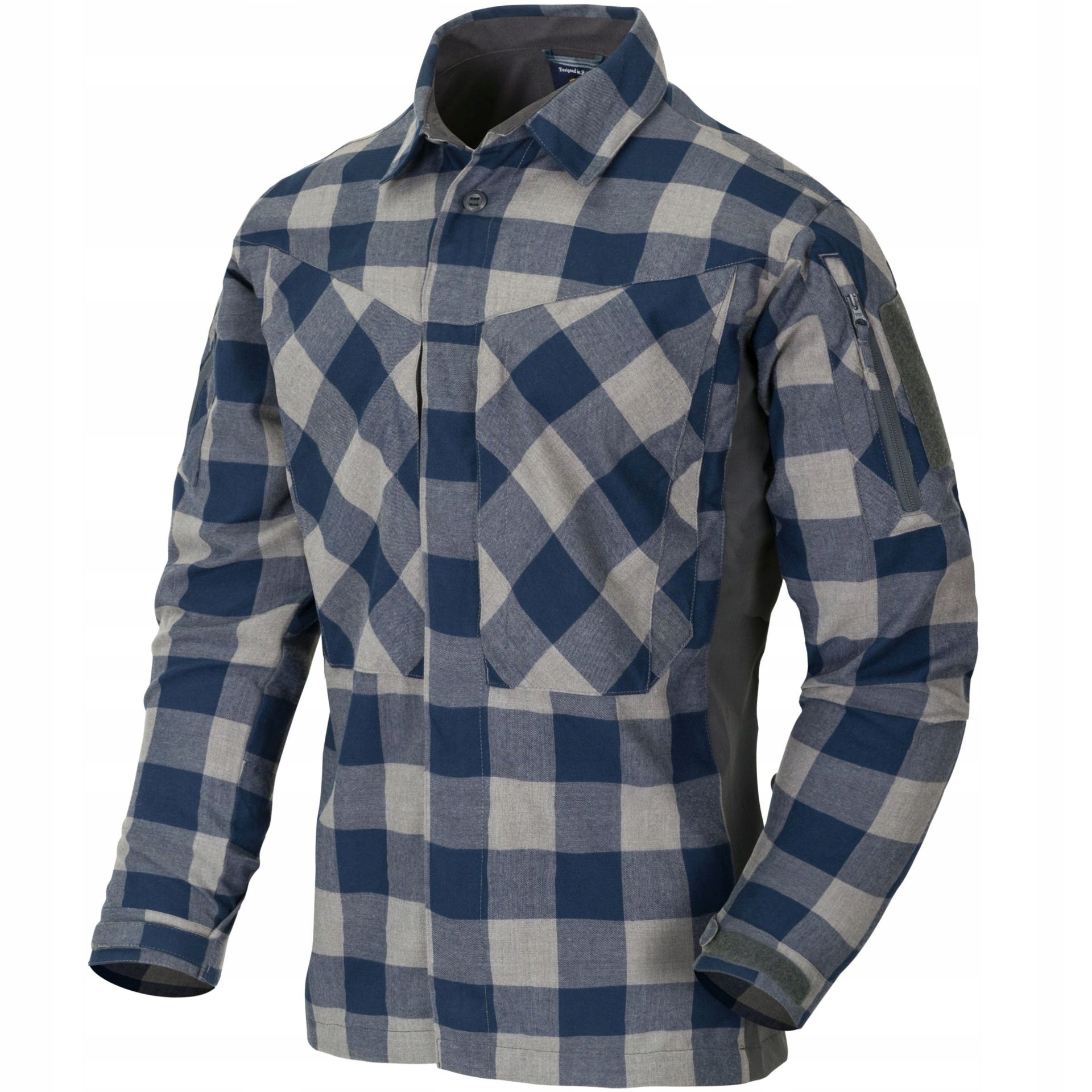 Koszula Helikon MBDU Flannel Shirt Slate Blue M