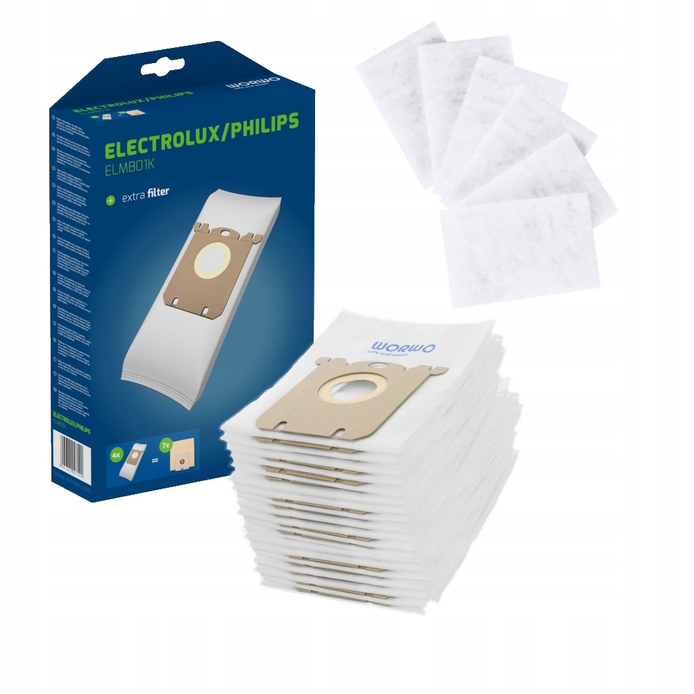 

24x Worki Do Odkurzacza Elektrolux Philips S-bag