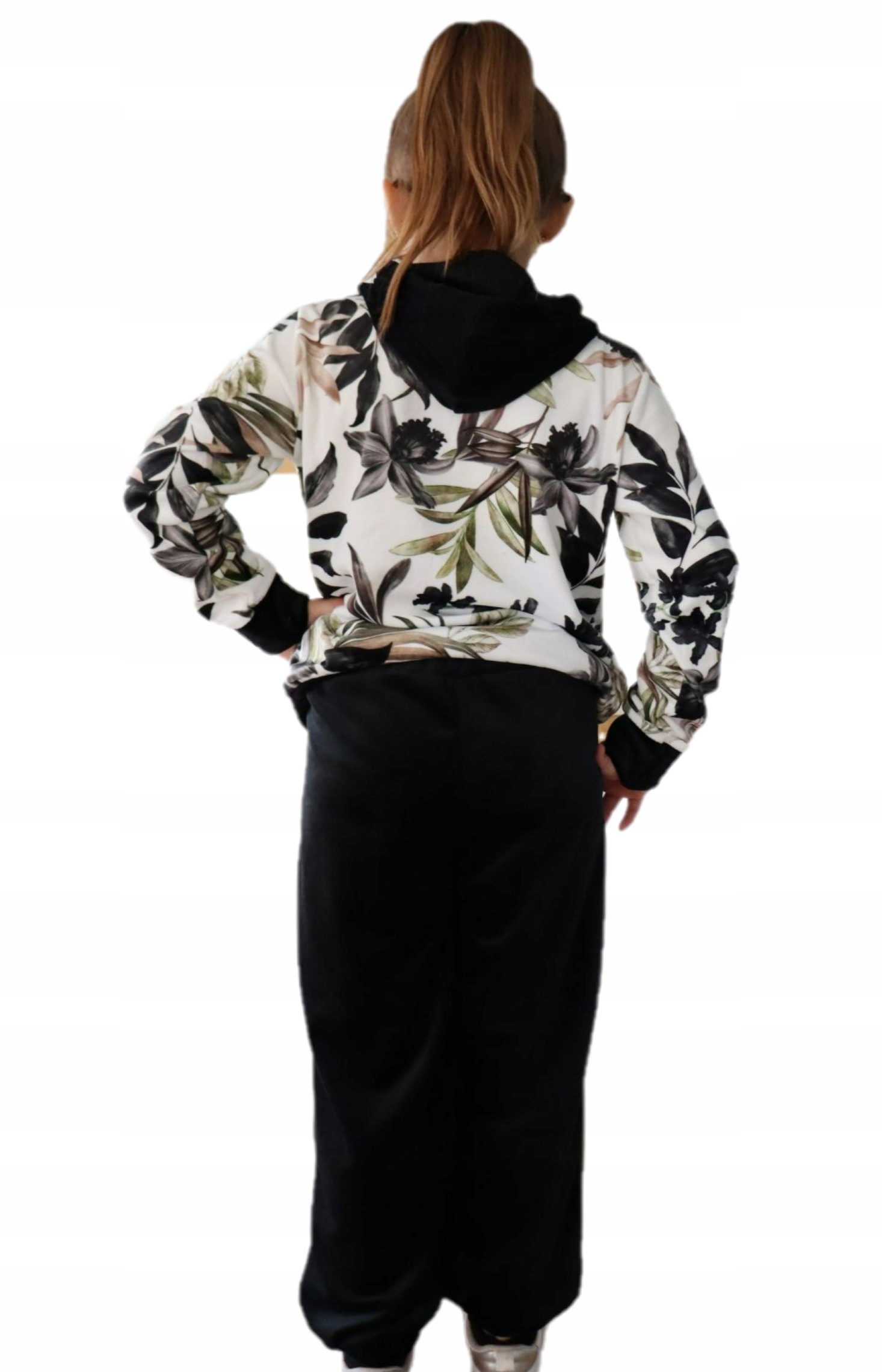 DRES 140 WELUR WELUROWY bluza spodnie komplet Rozmiar 140