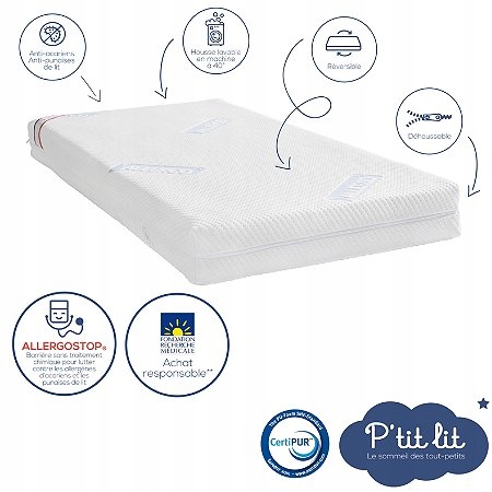 P'TIT LIT Materac zdejmowany Allergostop Mocny wsp EAN (GTIN) 3454980235766