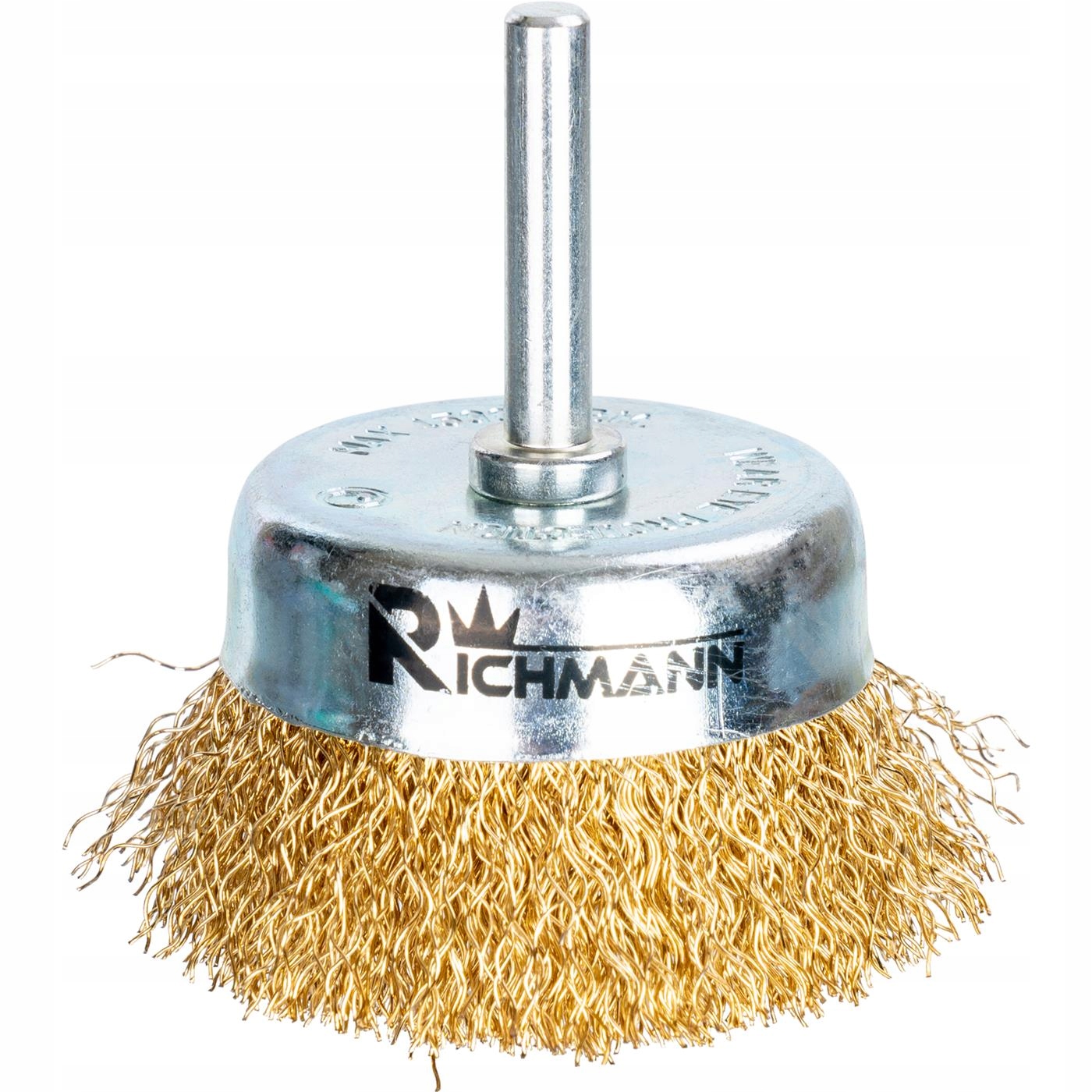 SZCZOTKA DO WIERTARKI DOCZOŁOWA 65mm MOSIĄDZ C4318