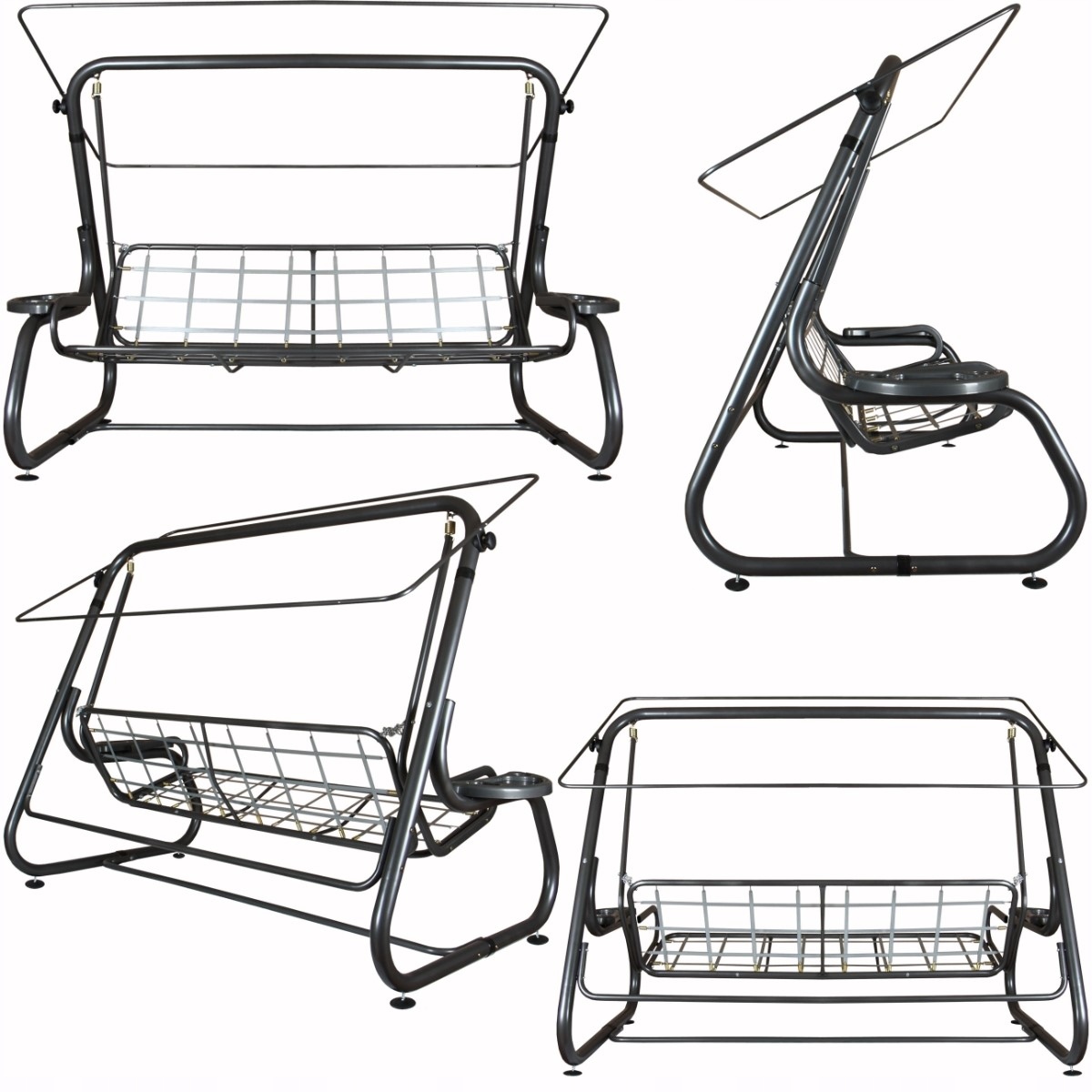 Huśtawka Ogrodowa PREZYDENT RODOS Wzór 23 Waga produktu z opakowaniem jednostkowym 58 kg