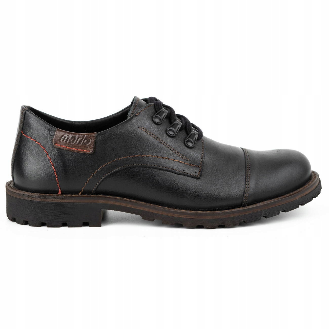 

Buty męskie trzewiki skórzane 940MP czarne 41