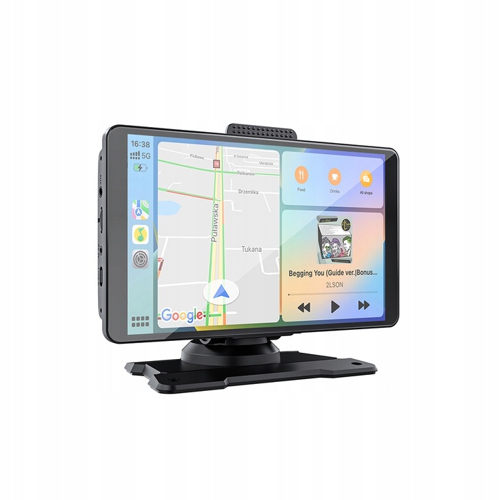 Tablet multimedialny do samochodu z wbudowanym rejestratorem Nexadio CC100