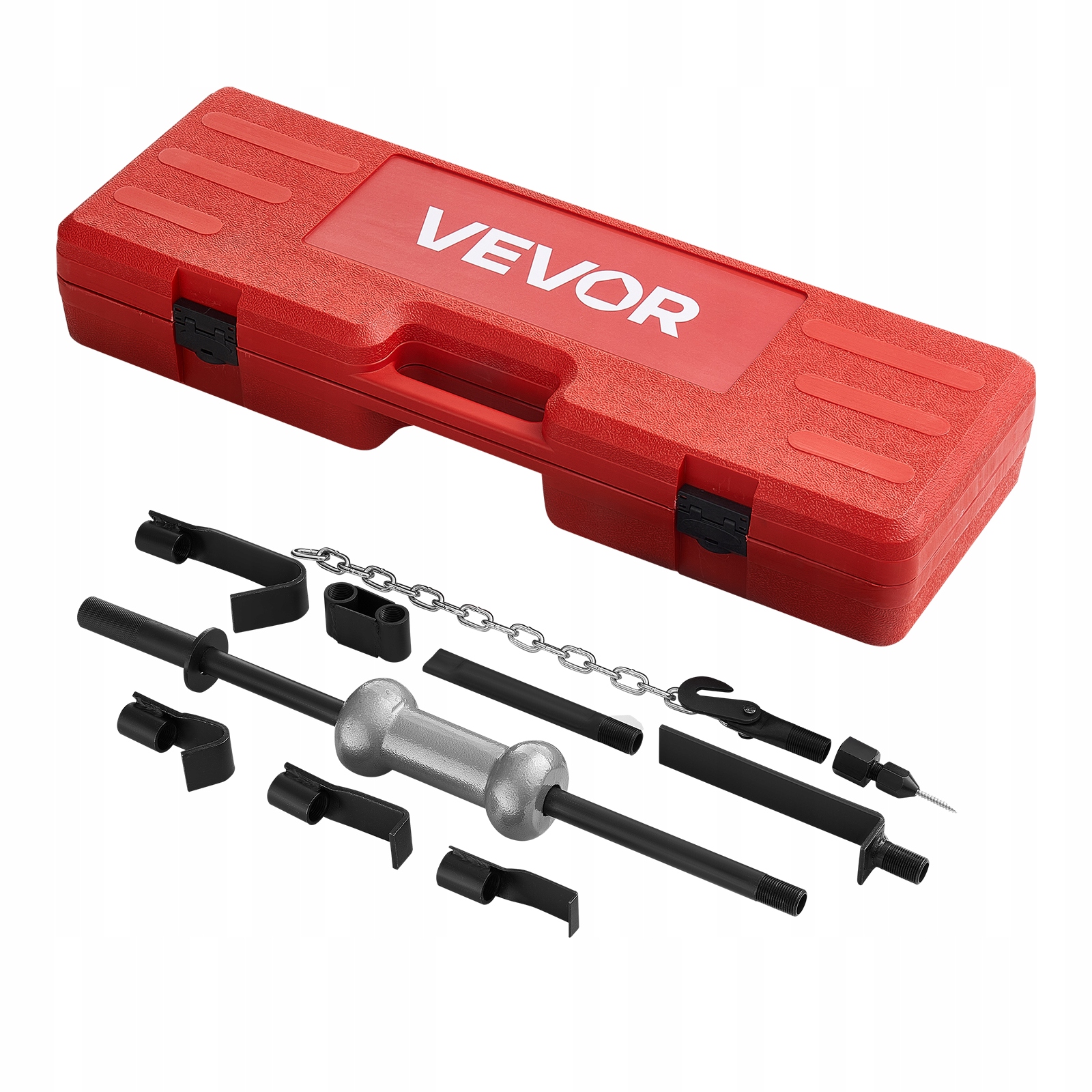 Sada Na Odstraňovanie Preliačin Vevor Dent Puller 4 5 Kg 13 V 1 Kufor S Kladivom