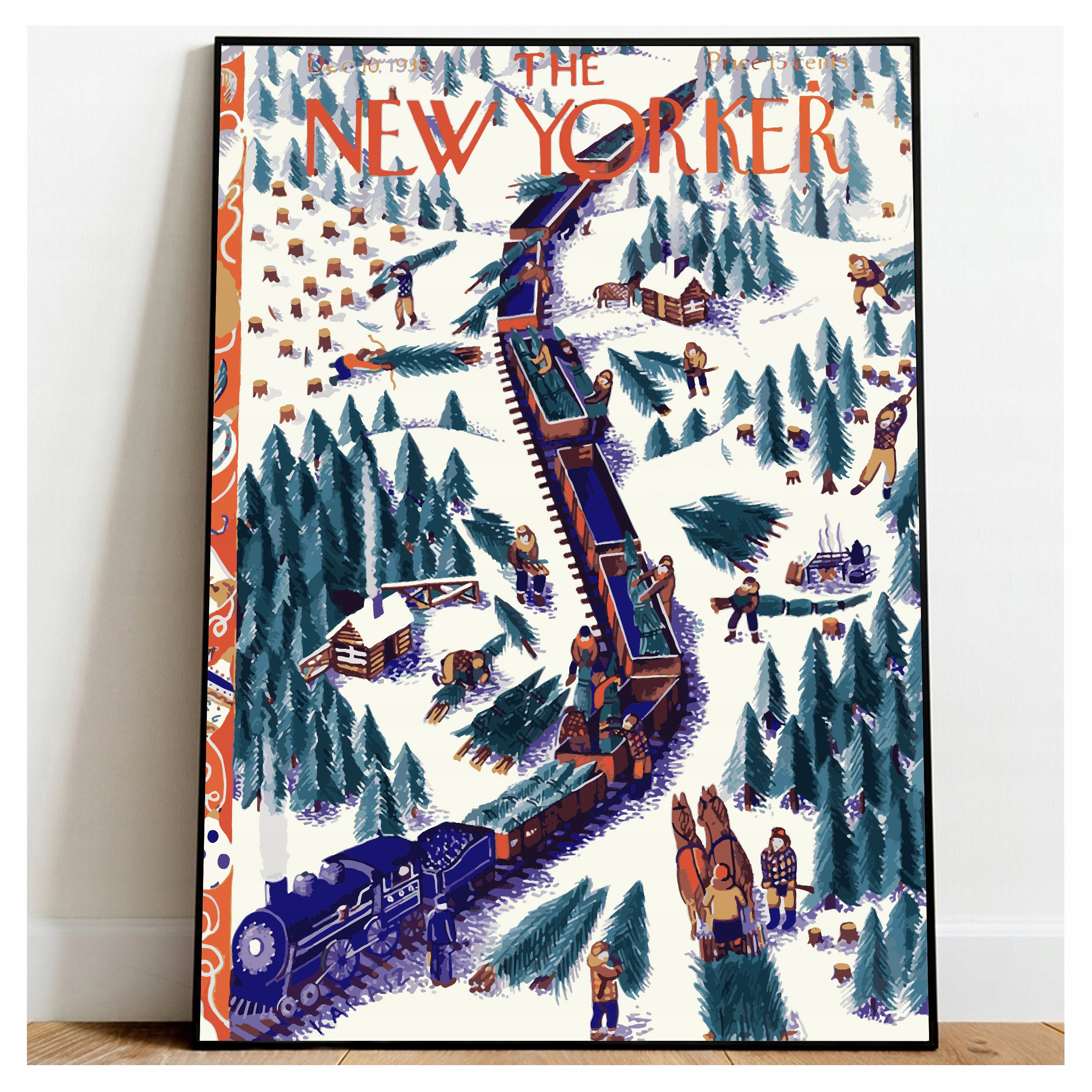 

Świąteczna okładka The New Yorker Plakat 50x70