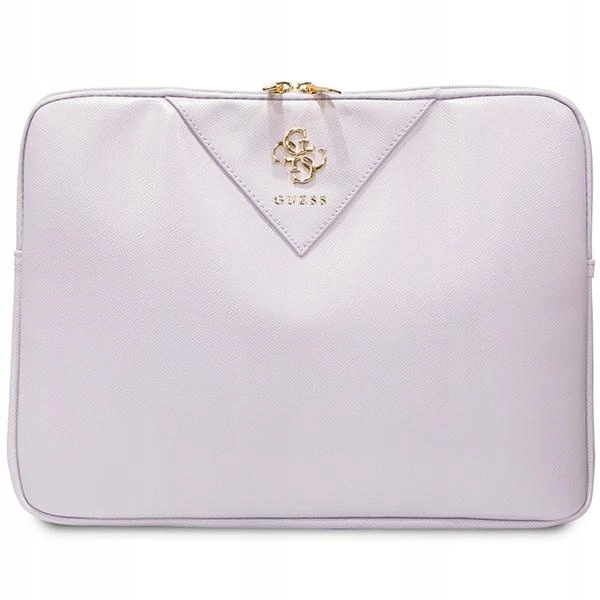 Pouzdro Guess Triangle 4G na notebook 14" fialové