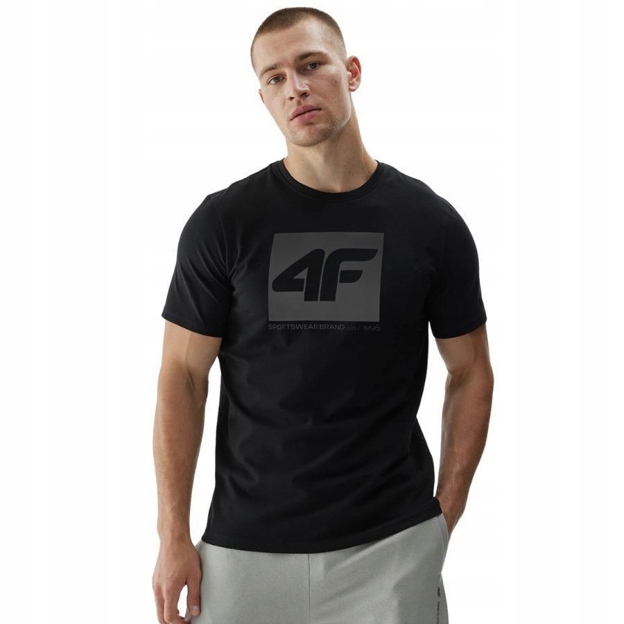 KOSZULKA MĘSKA 4F T-SHIRT PODKOSZULEK BLUZKA SPORTOWA NA CO DZIEŃ Model 4FWSS25TTSHM3029-20S