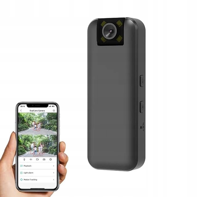 Malá Miniaturní Špionážní Minikamera Na 4G Sim Gsm Kartu S Klipem