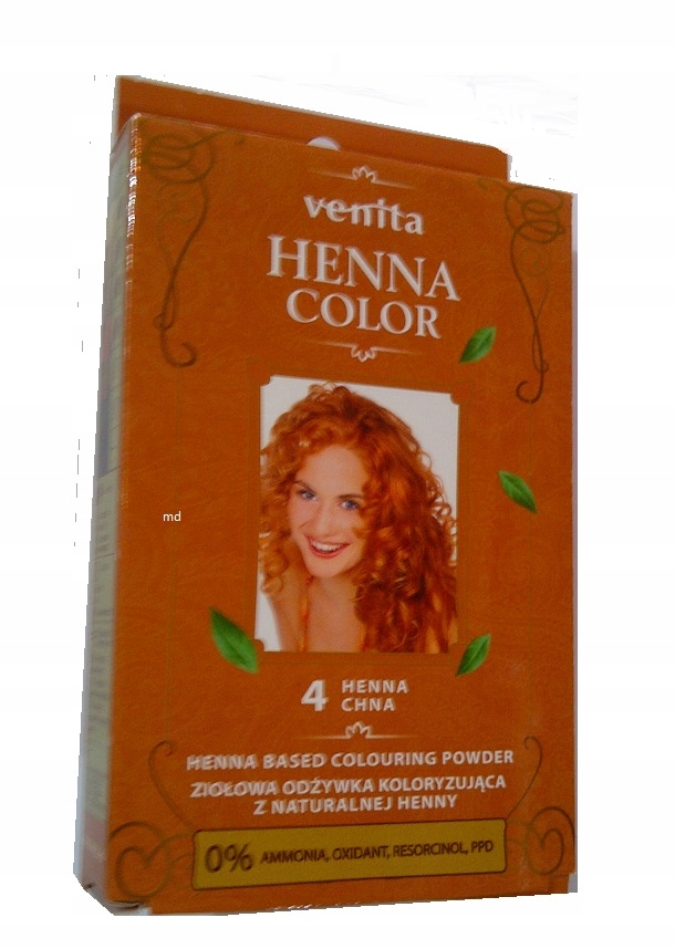 

Venita, Henna Color, odżywka koloryzująca nr4 chna