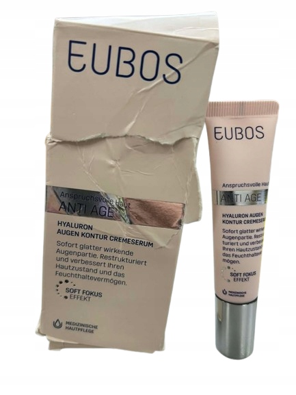 Eubos Anti Age Oční Krém Hyaluron 15 ML Proti Vráskám