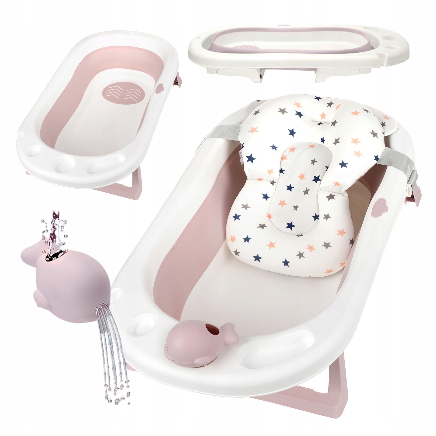 

Wanienka składana 89cm MyToy mata Poduszka zabawka