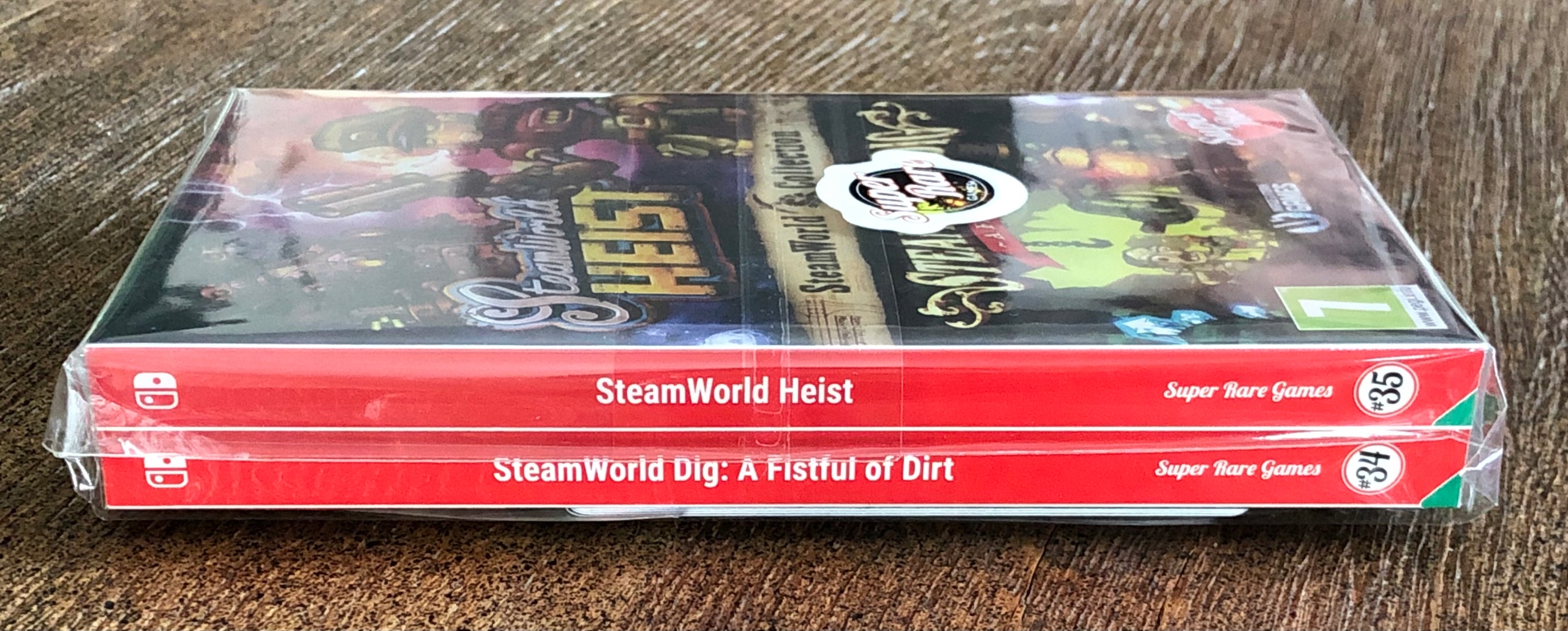 SteamWorld Collection Dig1 i 2 Heist NINTENDO Switch 3x gra SUPER RARE GAME Producent inny