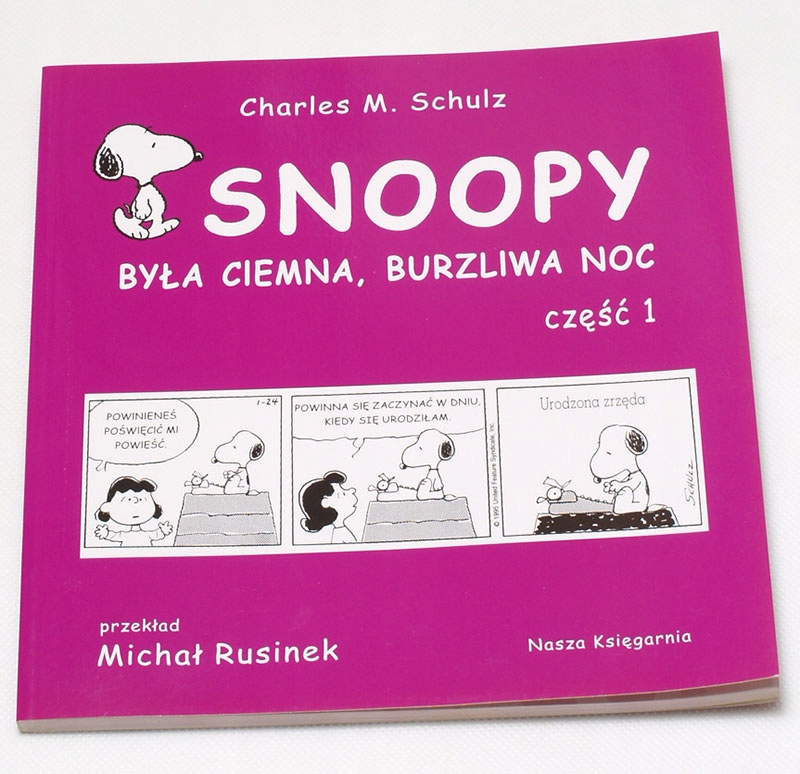 SNOOPY BYŁA CIEMNA BURZLIWA NOC CZĘŚĆ 1