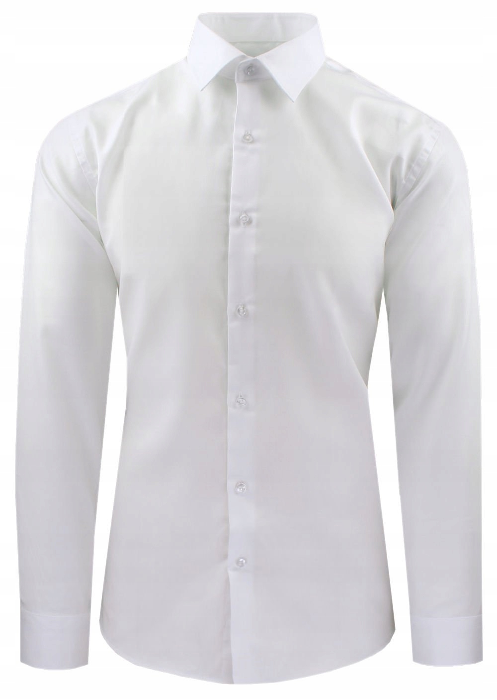 Pánská vizitková košile s vypasovaným Střih Victorio bílá 46/182-188