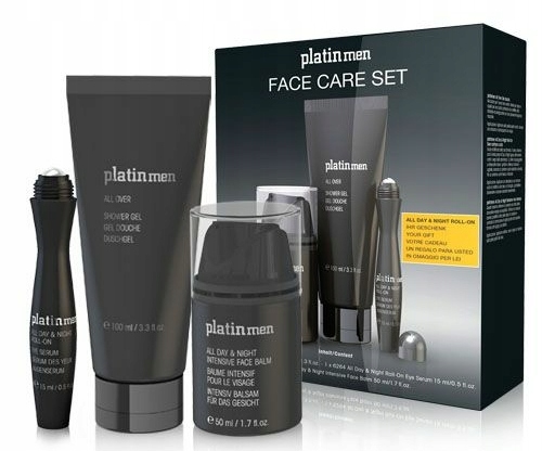 Platynowy Zestaw Nawilżający dla mężczyzn etre belle Platin Men Face Care