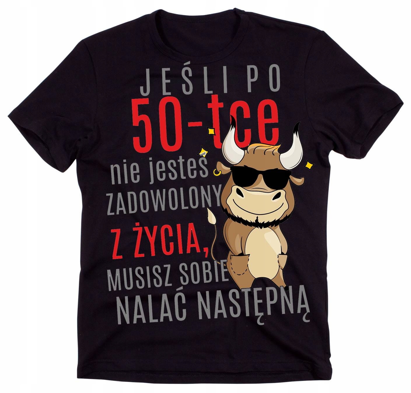 

T-shirt koszulka na 50-te urodziny roz XL