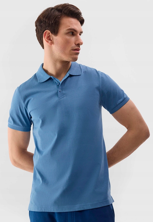 4F MĘSKA KOSZULKA POLO POLÓWKA 100% BAWEŁNA / rozm L Kod producenta 4511146053721