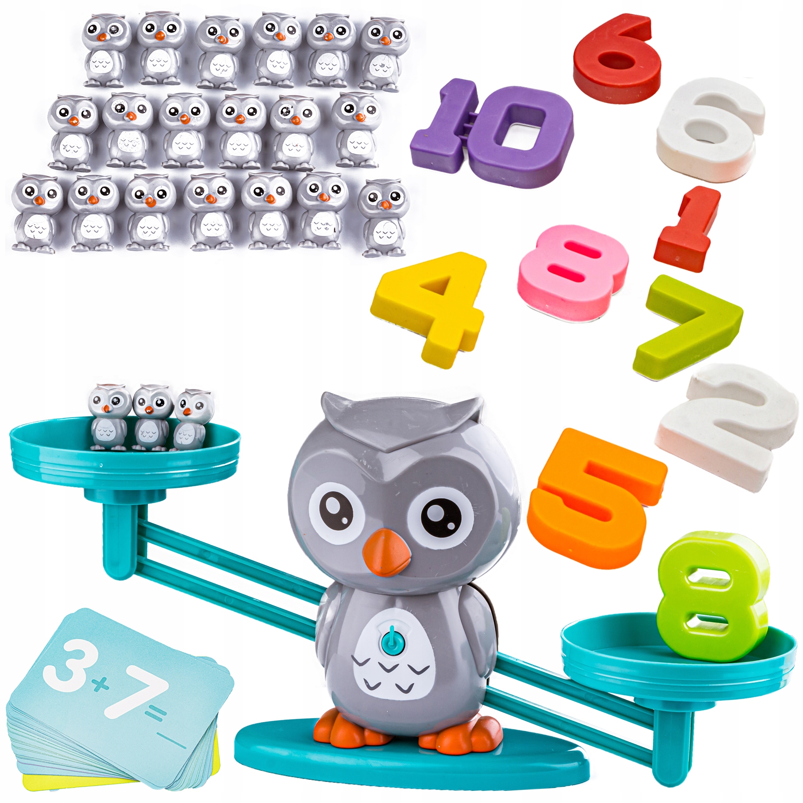 

Waga Szalkowa Równoważnia Nauka Liczenia Sowa