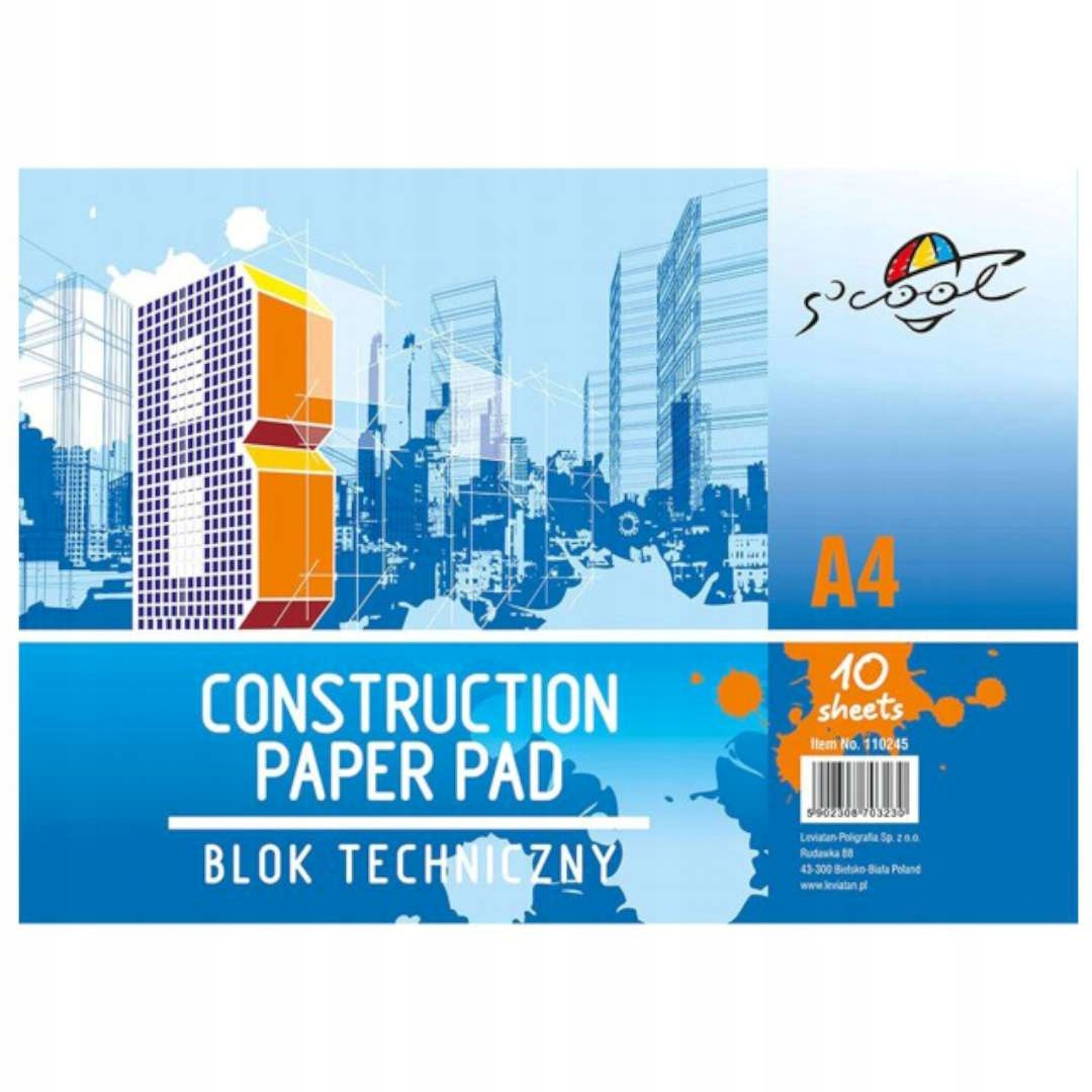 

Blok Techniczny do rysowania Szkicownik A4 160g
