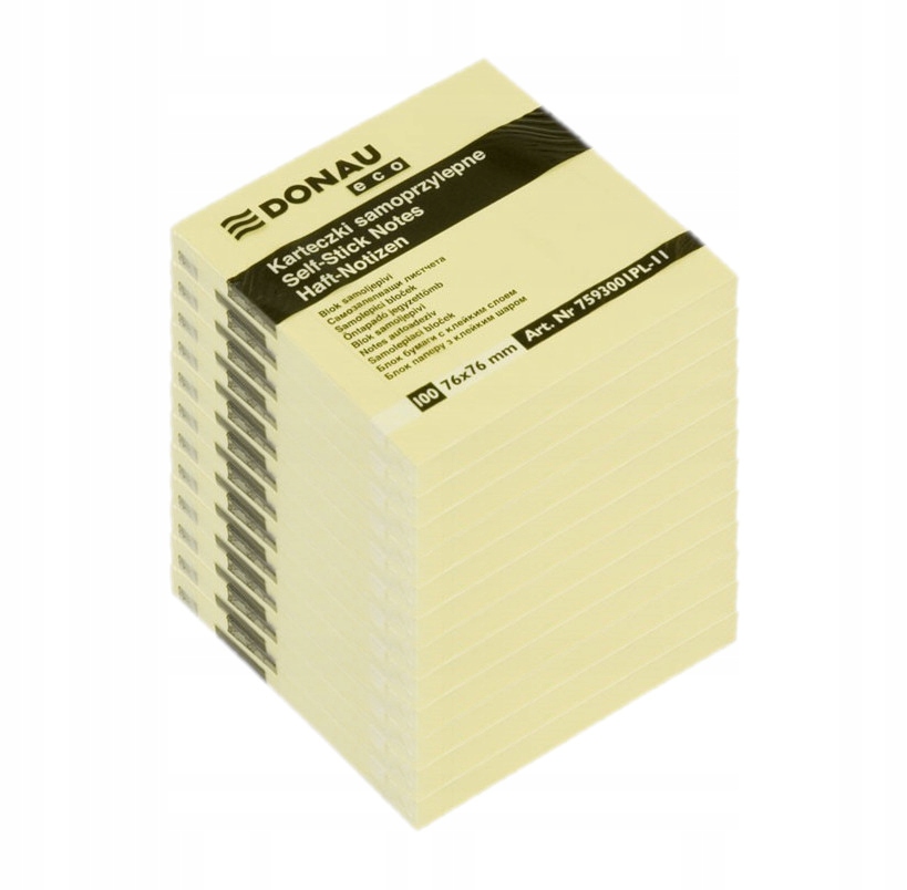 

Bloczek Samoprzylepny 76 x 76mm Blok Karteczki