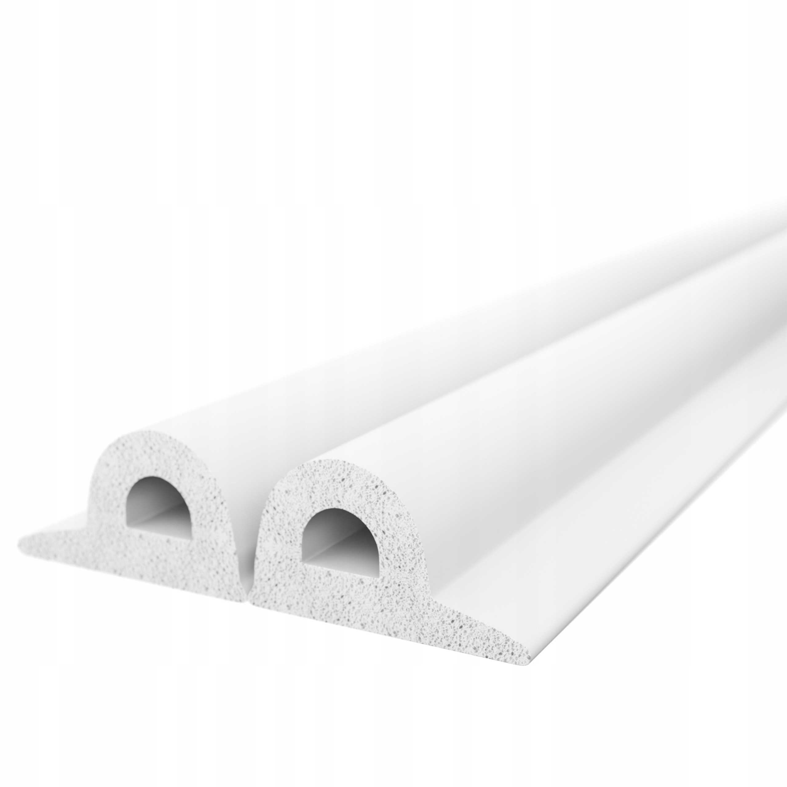 Těsnění dveří oken Samolepicí 9x5,5 mm Bílá Profil P 100 m