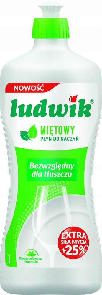 

Ludwik Płyn do Naczyń 900g Mięta