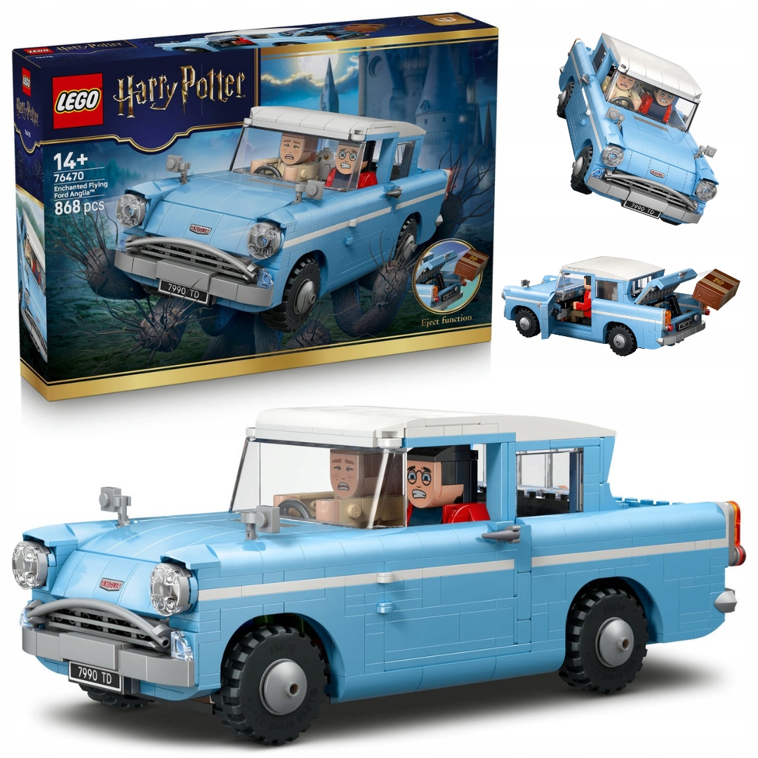 Lego 76470 Harry Potter Začarovaný létající Ford Anglie Auto
